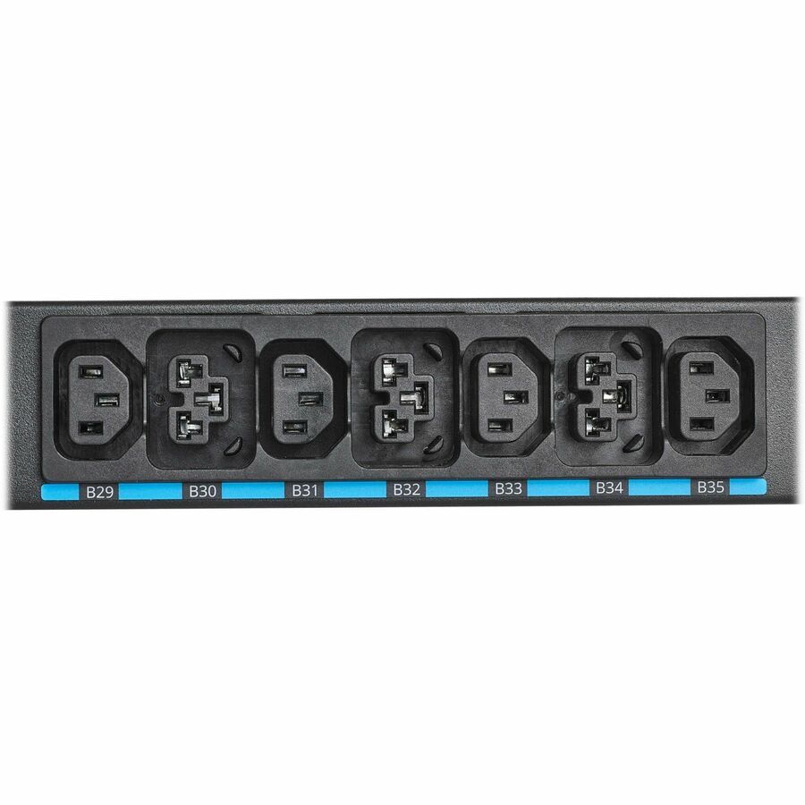 Eaton 3-Phase Managed Rack PDU G4, 208V, 42 Outlets, 40A, 14.4kW, CS8365 Input, 10 ft. Cord, 0U Vertical