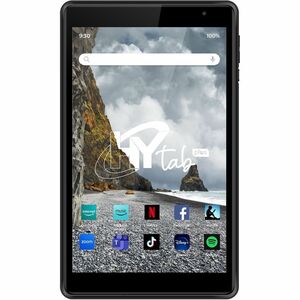 Hyundai HyTab Plus 8WB3 Tablet - 8" HD - Allwinner A523 - 4 GB - 64 GB SSD - Android 13 - Black Hyundai