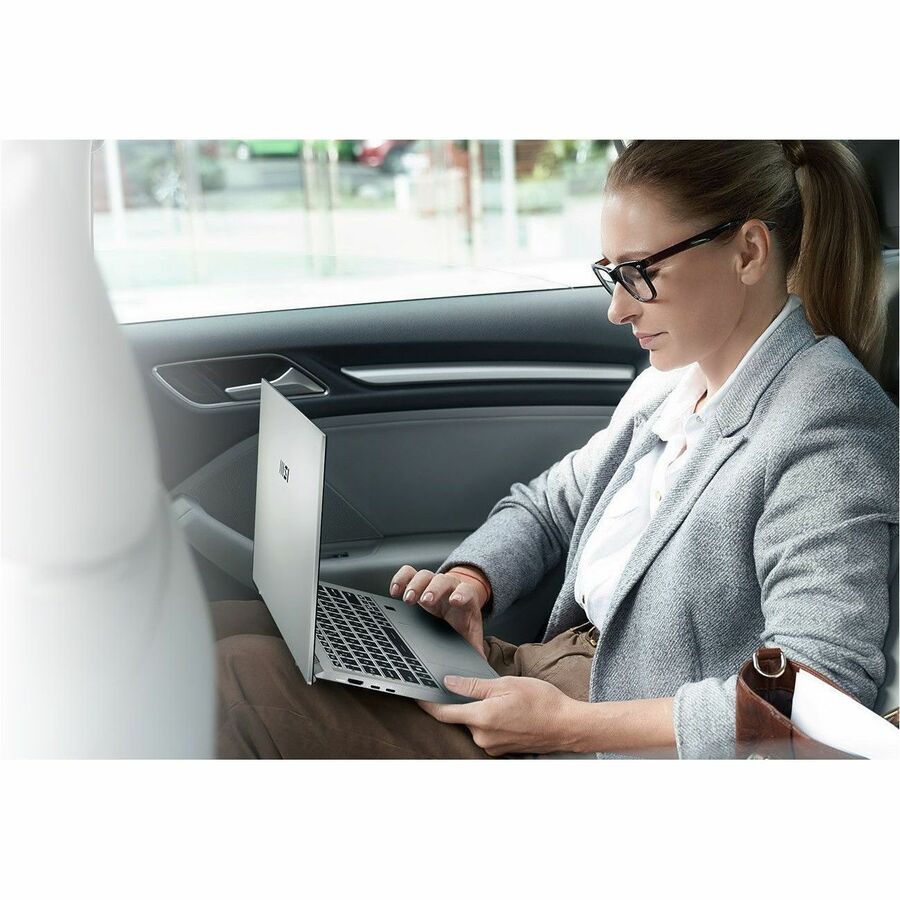 MSI Prestige 14 in Notebook - Full HD Plus - Intel Core i7 12th Gen i7-12650H - 32 GB - 1 TB SSD - Urban Silver