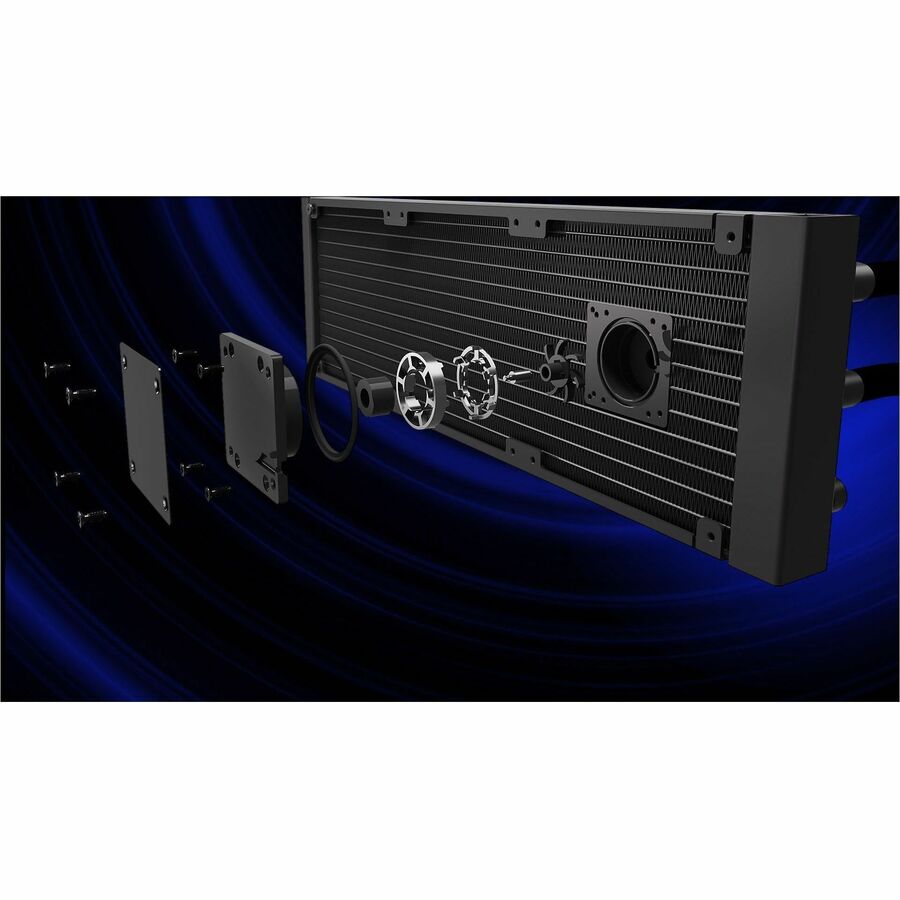 In Win IW-LC-MR36 Cooling Fan/Radiator/Water Block/Pump - 3 Pack