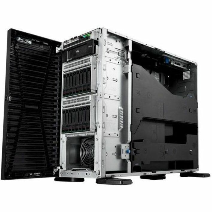 HPE SMART CHOICE ProLiant ML110 G11 4.5U Tower Server - 1 x Intel Xeon Silver 4410Y 2 GHz - 32 GB RAM - 960 GB SSD - (2 x 480GB) SSD Configuration - Serial ATA, Serial Attached SCSI (SAS) Controller