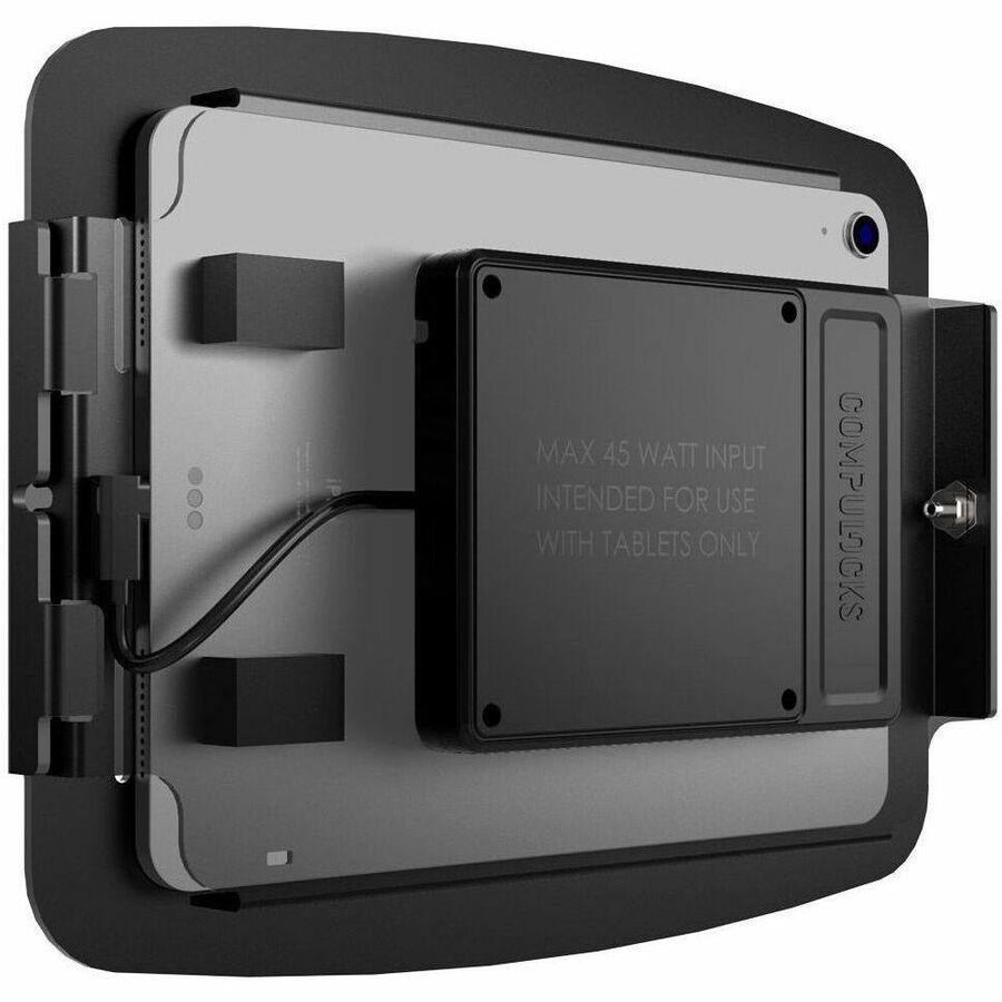 Compulocks Mounting Enclosure for Tablet, iPad (10th Generation), Docking Station, Printer, Scanner, Bar Code Scanner, Monitor - Black