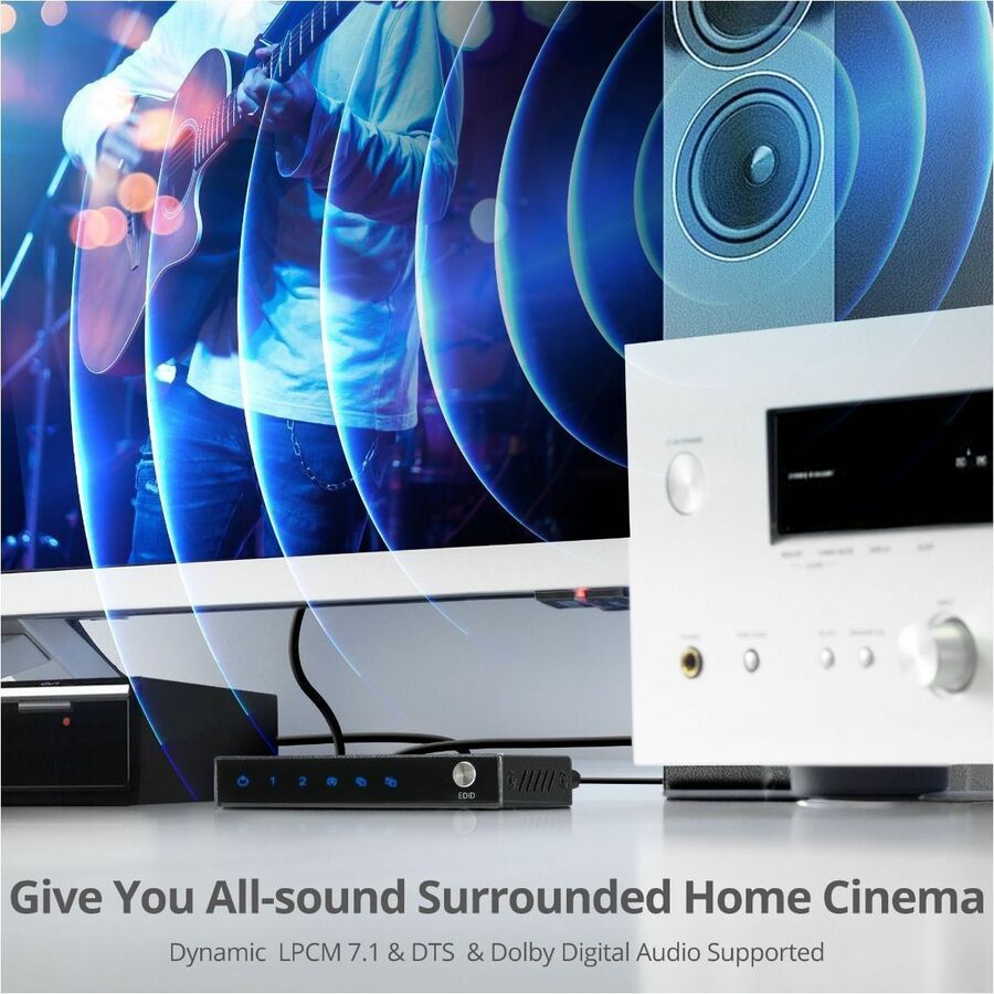 1X2 8K60HZ HDMI SPLITTER WITH