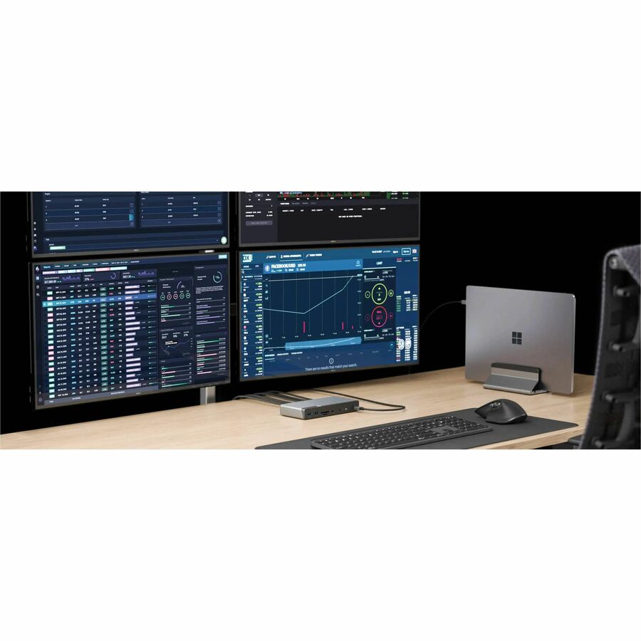 Alogic DV4 Universal Quad Display Docking Station