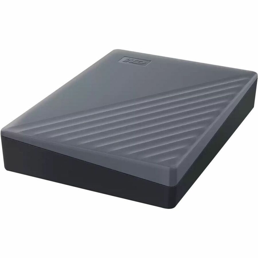 WD My Passport WDBWML0020BGY-WESN 2 TB Portable Hard Drive - External - Silicon Gray