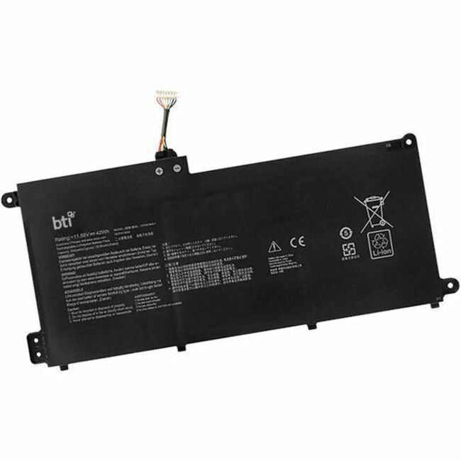 BTI C31N1845-1-BTI 11.55V 42WHR LI-ION BATTERY 0B200-03570000, C31N1845-1 CHROMEBOOK FLIP C436FA, C436FA-DS599T, C436FA-E10005, C436FA-E10027, C436FA-E10031, C436FA-E10035, C436FA-E10046, C436FA-E10059, C436FA-E10087, C436FA-E10117, C436FA-E10130-BE, C436