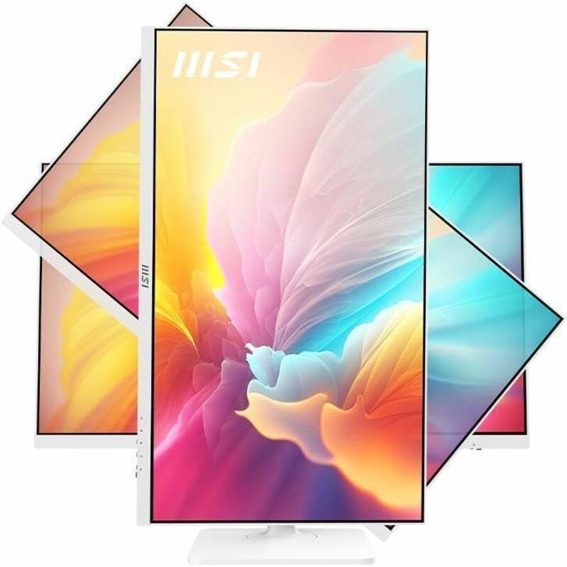 MSI Modern MD272QXPW 27" Class WQHD LED Monitor - 16:9 - Matte White