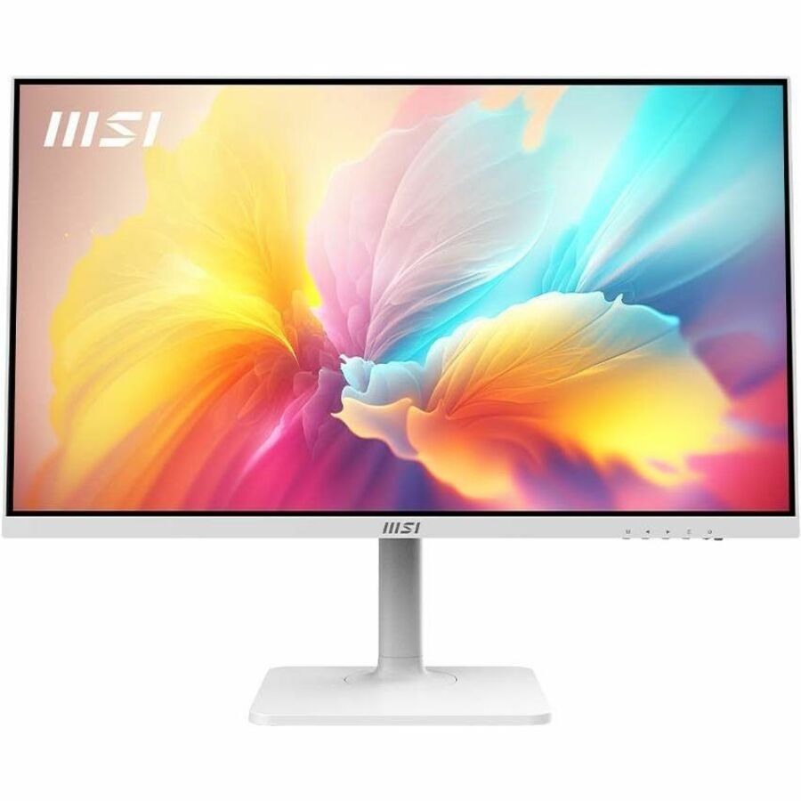 MSI Modern MD272QXPW 27" Class WQHD LED Monitor - 16:9 - Matte White