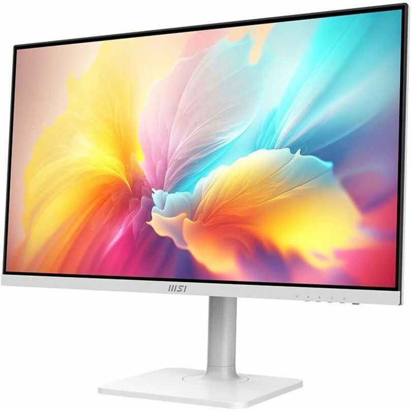 MSI Modern MD272QXPW 27" Class WQHD LED Monitor - 16:9 - Matte White