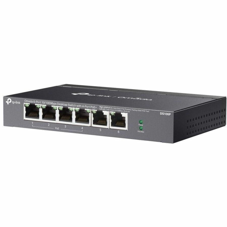 OMADA 6-PORT SWITCH 4-PORT POE+