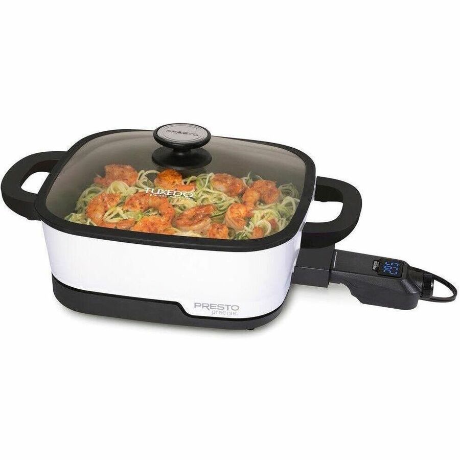 Presto Tuxedo Digital Precision Skillet Multi-Cooker