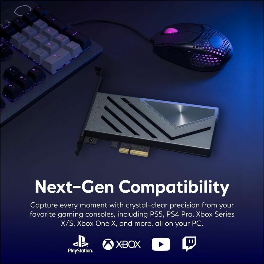 AVerMedia Live Gamer 4K 2.1, PCIe HDMI 2.1 Game Capture Card (GC575)