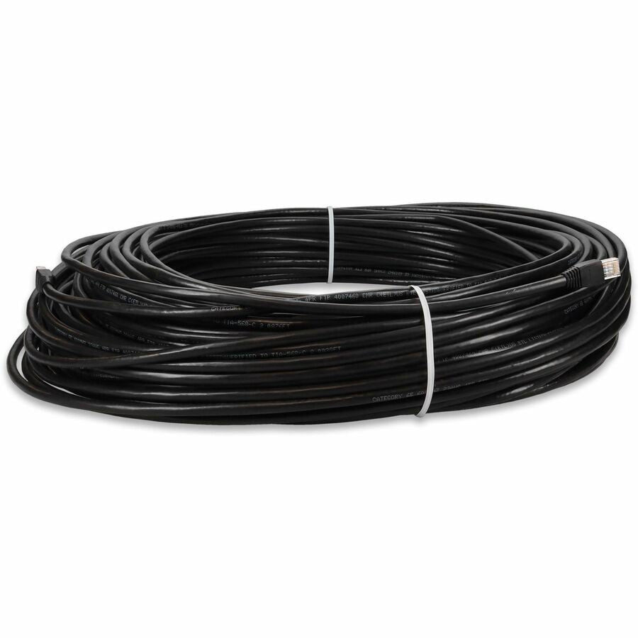 75FT BLACK CAT6 UTP PVC