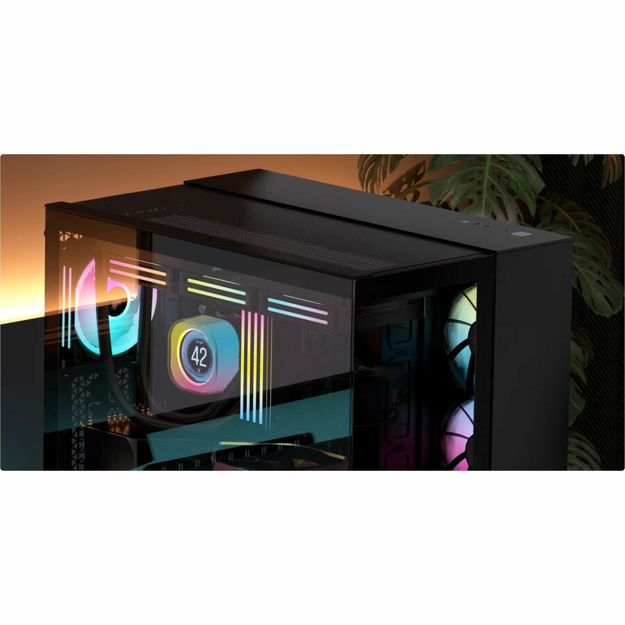 Corsair 2500X Mid-Tower Dual Chamber PC Case - Black