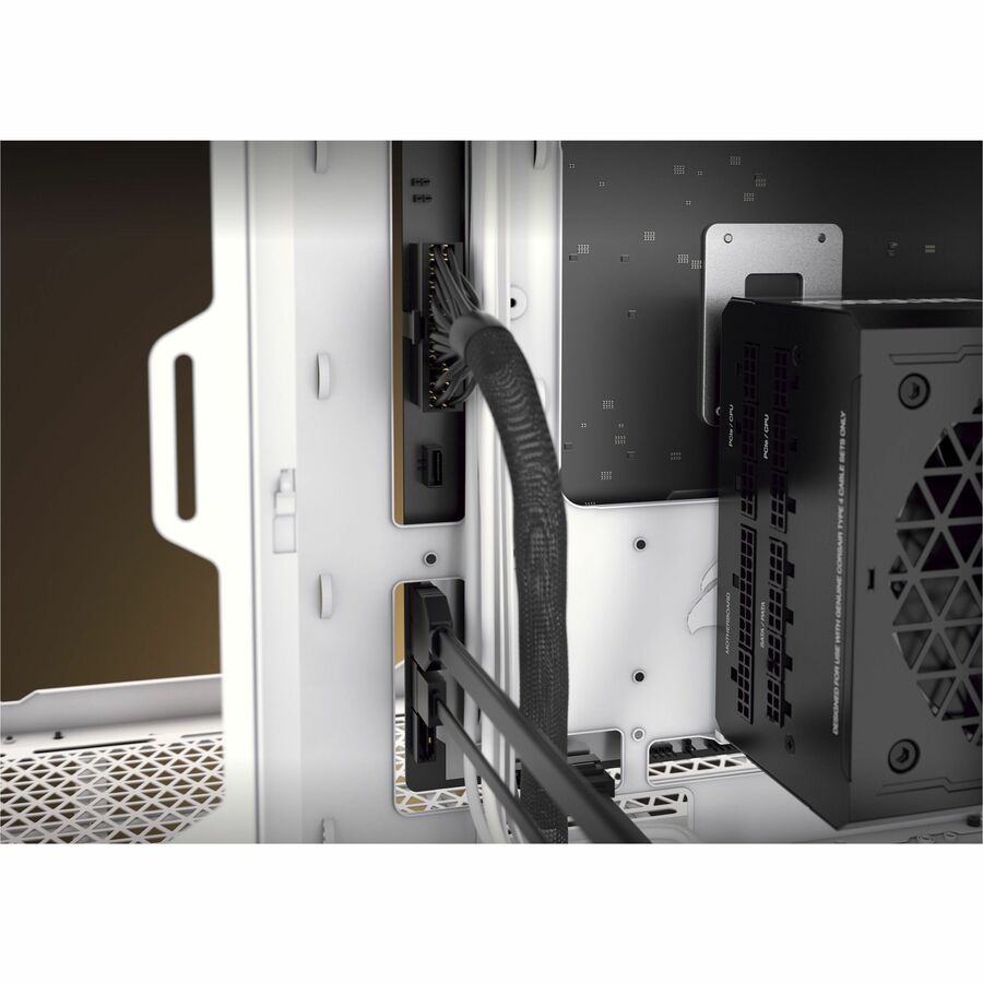 Corsair 6500D AIRFLOW Mid-Tower Dual Chamber PC Case - White