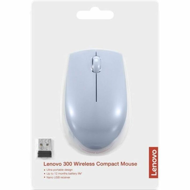 300 Wrls Cmpct Mouse Fblu