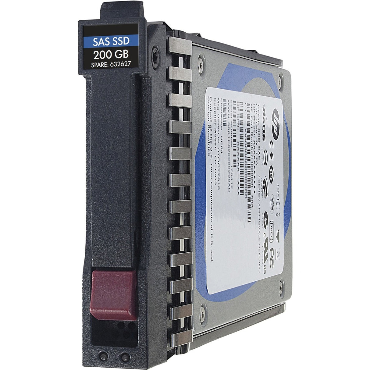 HPE 200 GB Solid State Drive - 2.5" Internal - SAS (6Gb/s SAS)
