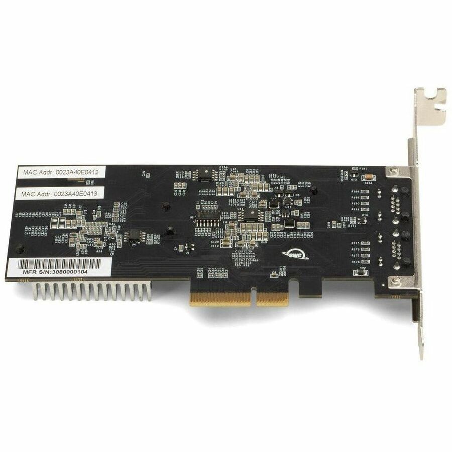 OWC 2-Port 10G Ethernet PCIe Network Adapter Expansion Card