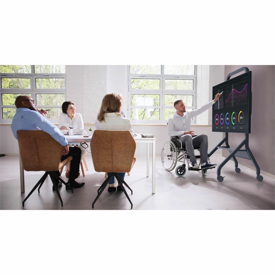 Peerless-AV® SmartMount® Flat Panel Cart for 55" to 110"+ Displays