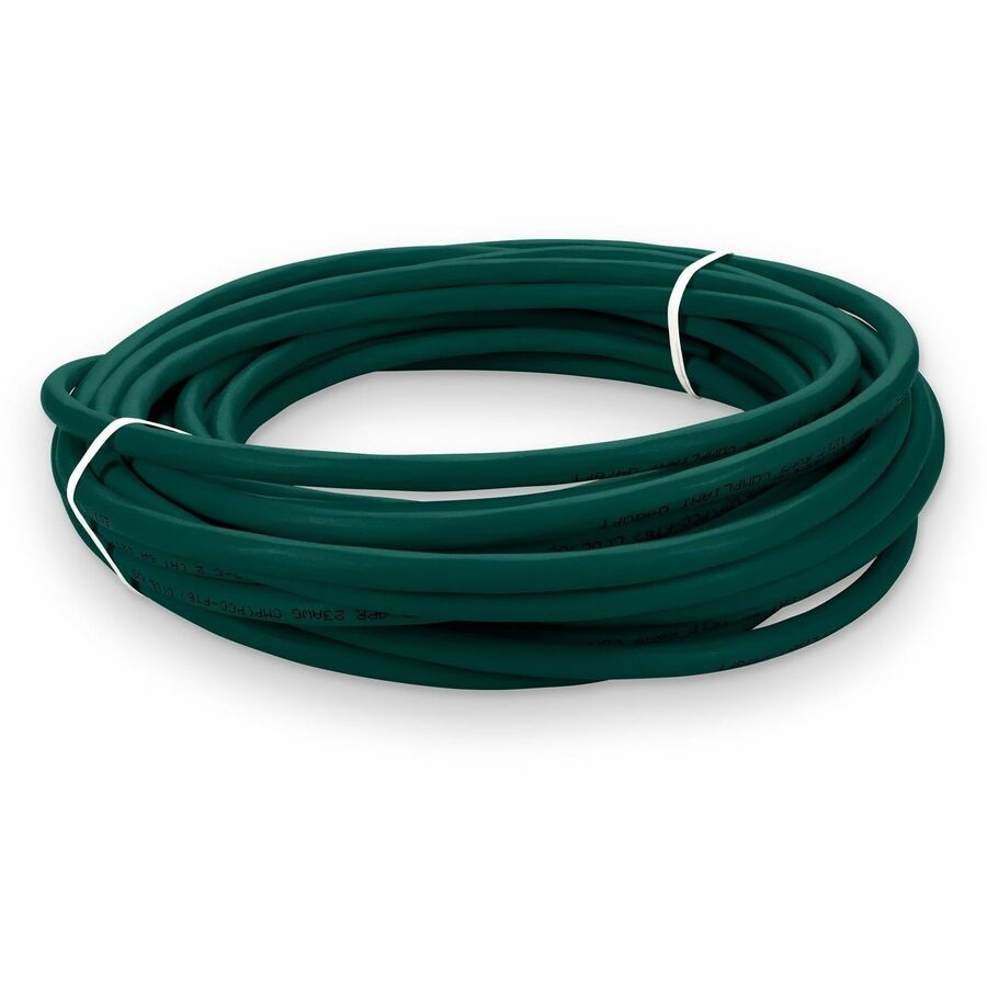 20FT GREEN CAT6A UTP PLENUM