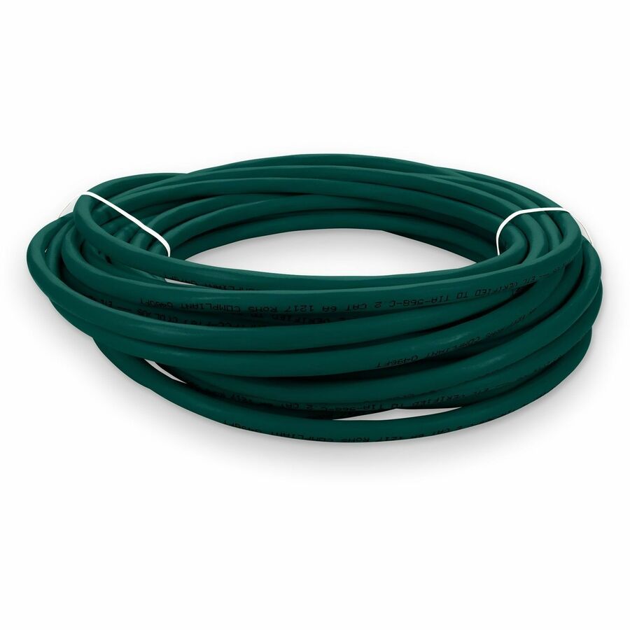 20FT GREEN CAT6A UTP PLENUM