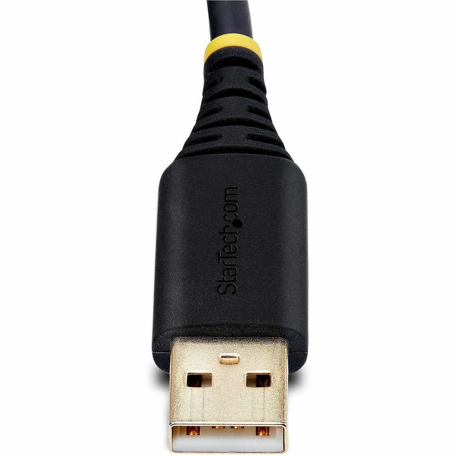 StarTech.com 13ft (4m) 2-Port USB to Serial Adapter Cable, COM Retention, FTDI, DB9 RS232, Changeable DB9 Screws/Nuts, Windows/macOS/Linux