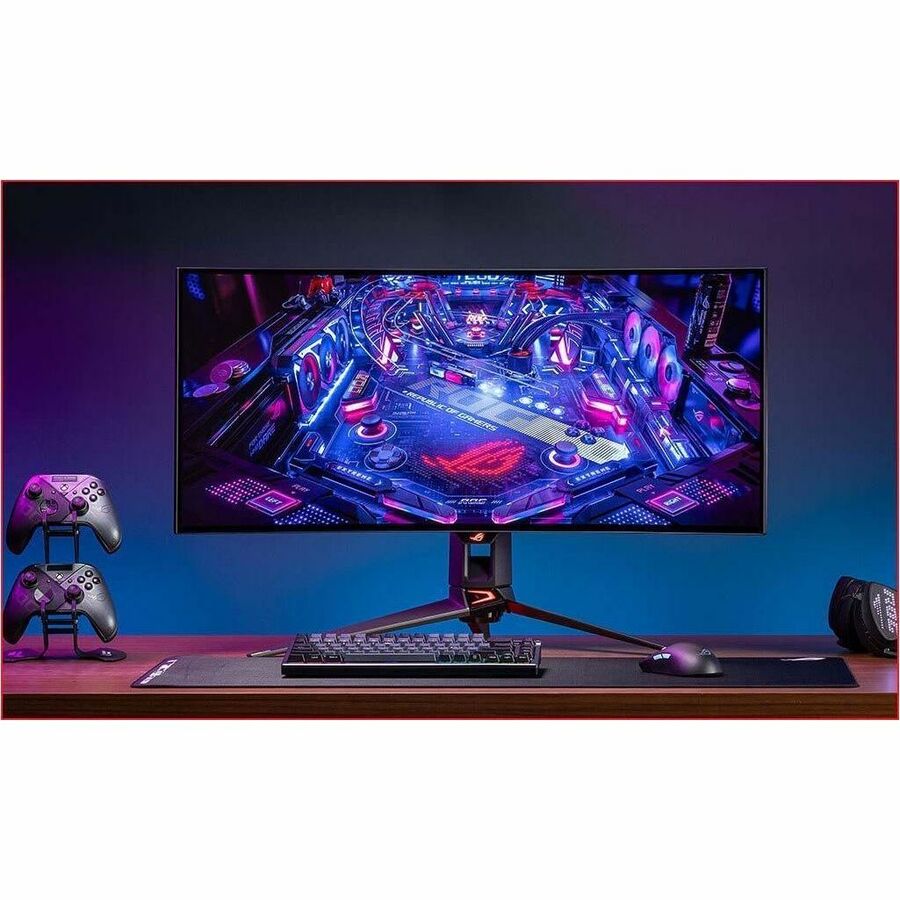 Asus ROG Swift PG34WCDM 34" Class UW-QHD Curved Screen Gaming OLED Monitor - 21:9