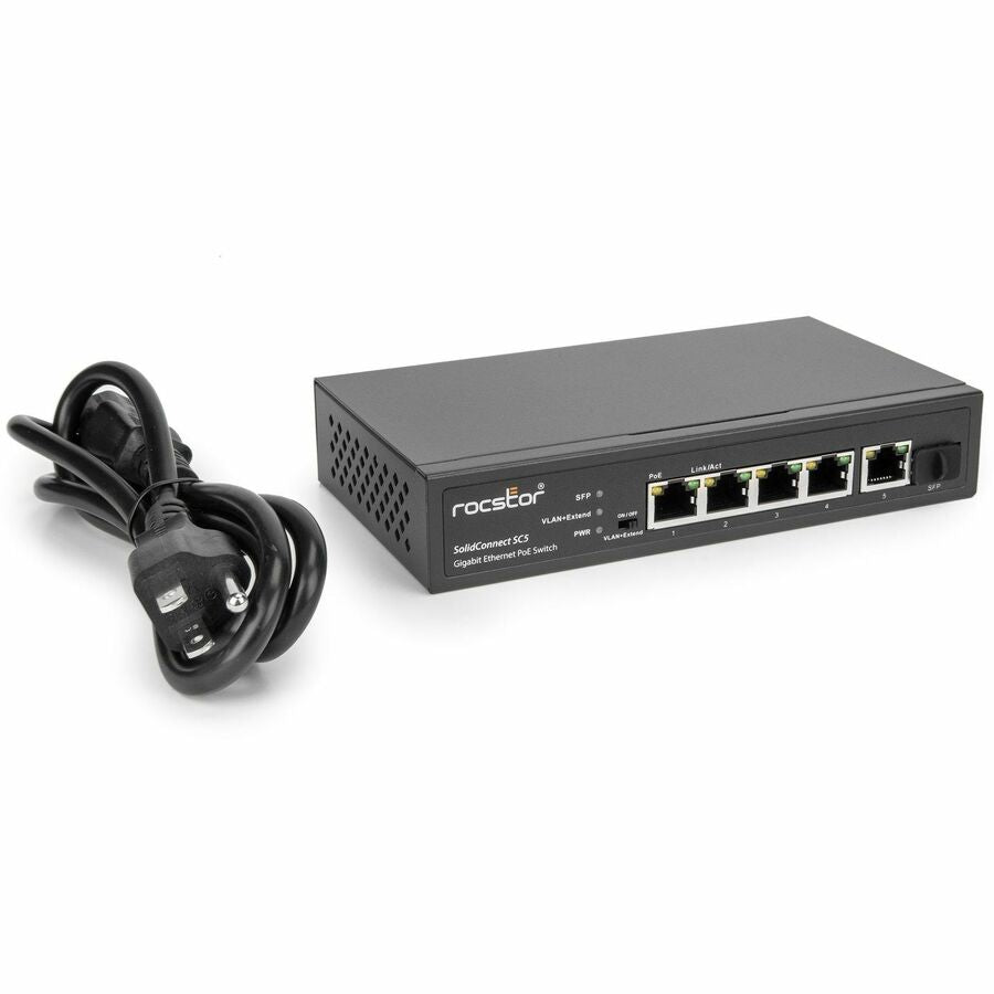 SOLIDCONNECT SC5 4-PORT POE