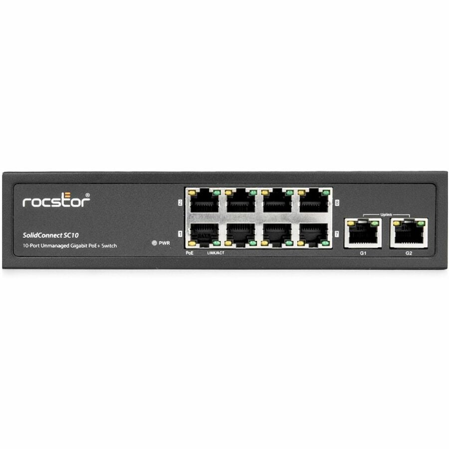 SOLIDCONNECT SC10 8-PORT POE