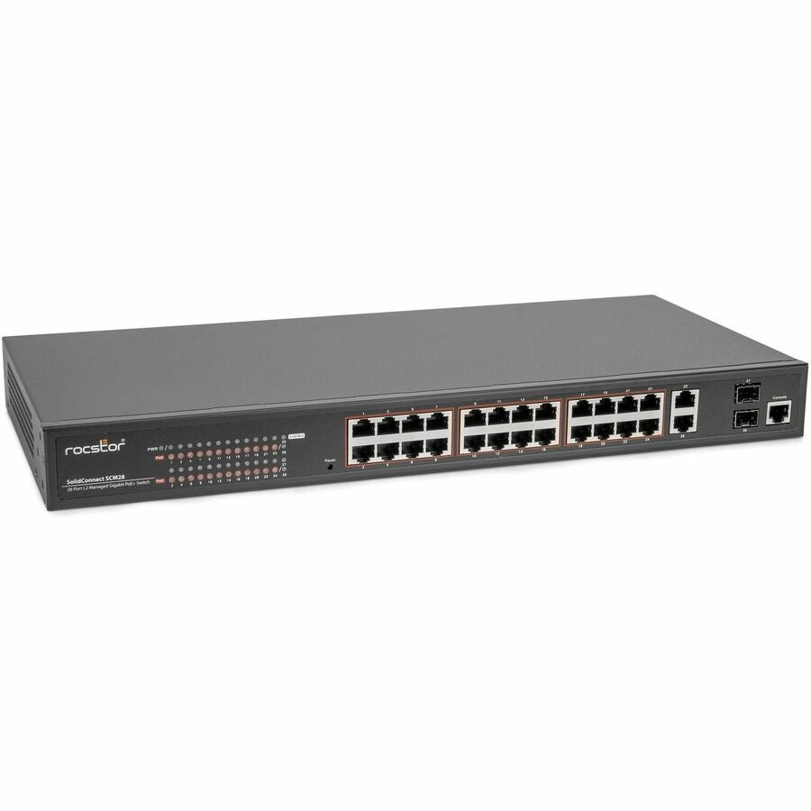 SOLIDCONNECT SCM28 24-PORT POE