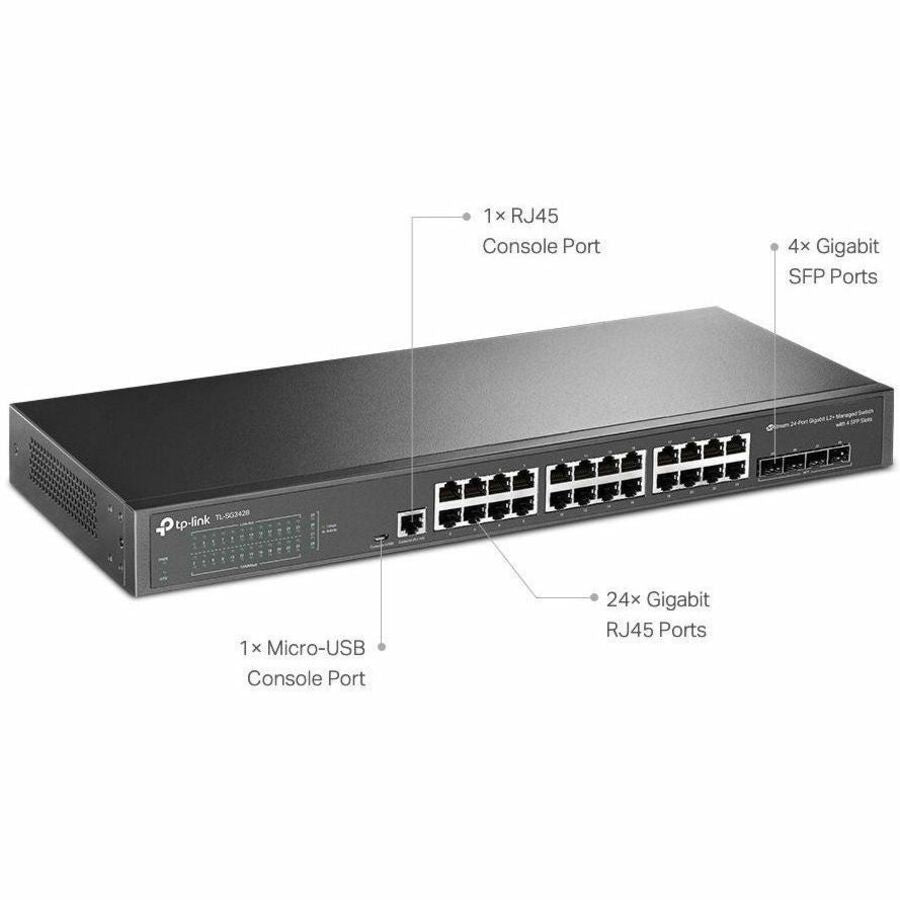 OMADA 24PORT L2+ MANAGED SWITCH