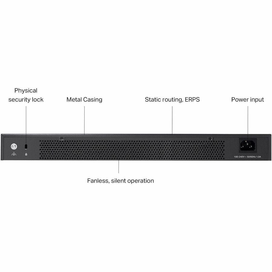 TP-Link Omada 48-Port Gigabit L2+ Managed Switch with 4 SFP Slots