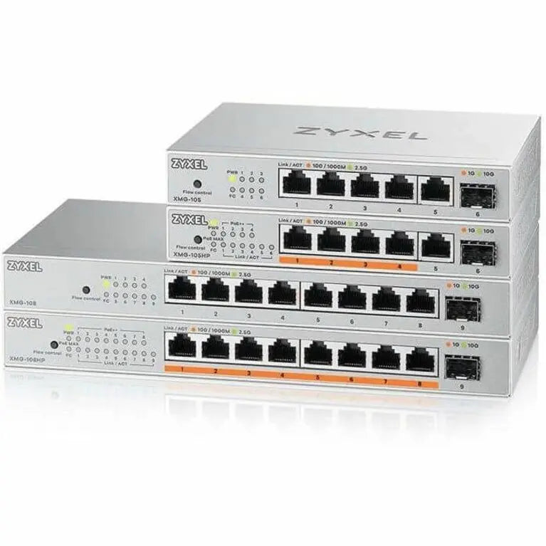 ZYXEL 8-Port 2.5G Unmanaged Switch with 10G Uplink