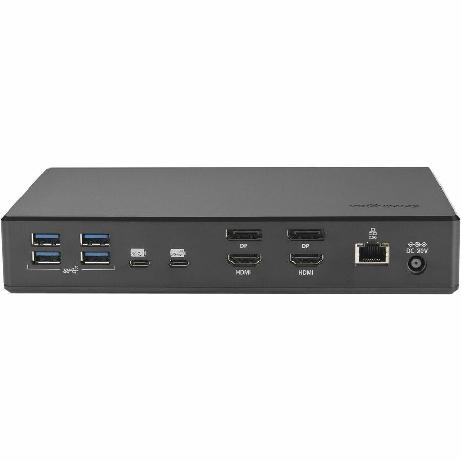 Kensington SD4880P USB-C 10Gbps Quad Video 17-in-1 Driverless Dock