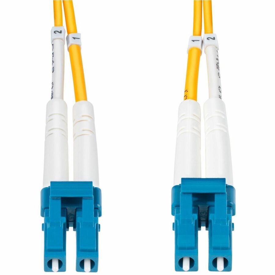 StarTech.com 25m (82ft) LC to LC (UPC) OS2 Single Mode Duplex Fiber Optic Cable, 9/125µm, 10G, LSZH Fiber Patch Cord
