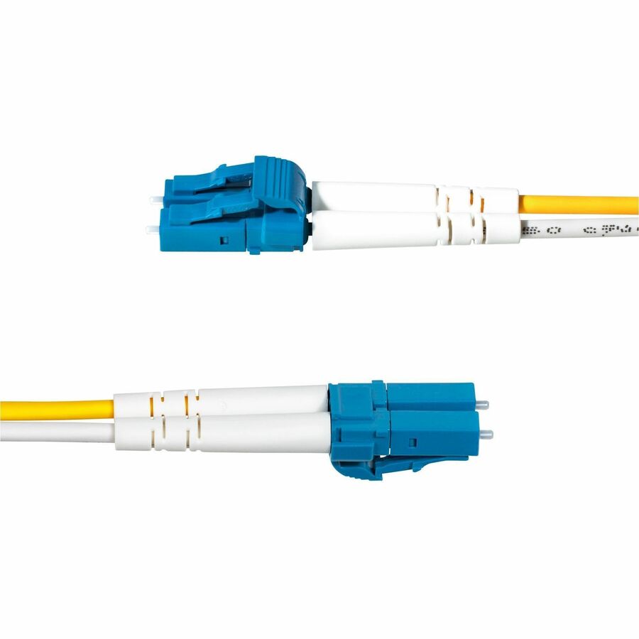 StarTech.com 25m (82ft) LC to LC (UPC) OS2 Single Mode Duplex Fiber Optic Cable, 9/125µm, 10G, LSZH Fiber Patch Cord