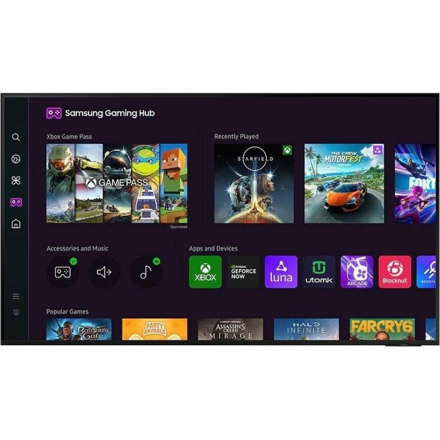 Samsung Q60D QN50Q60DAF 49.5" Smart LED-LCD TV - 4K UHDTV - High Dynamic Range (HDR) - Black