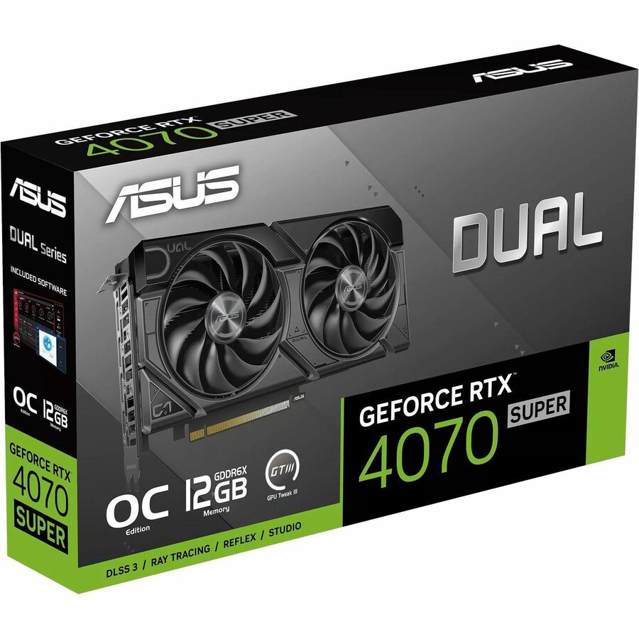 Asus NVIDIA GeForce RTX 4070 SUPER Graphic Card - 12 GB GDDR6X