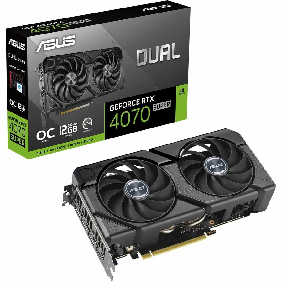 Asus NVIDIA GeForce RTX 4070 SUPER Graphic Card - 12 GB GDDR6X