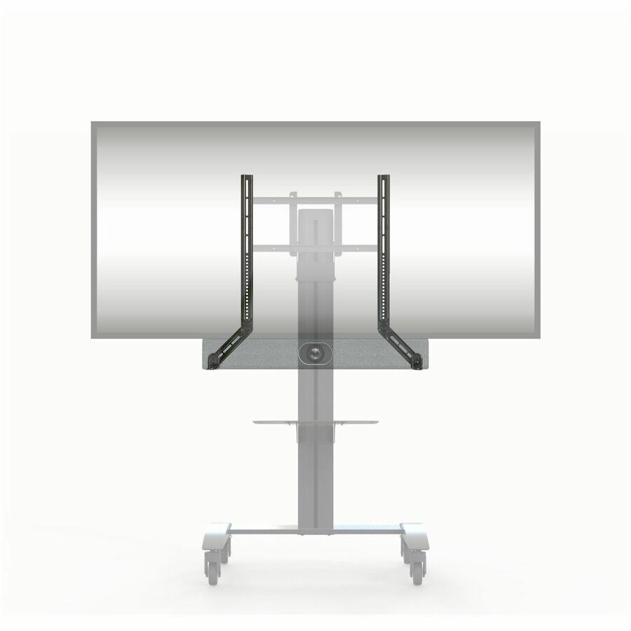 Peerless-AV® Universal UC/VC Soundbar/Camera Mount for 55" to 98"+ Single Displays and 55" to 75" Dual Displays