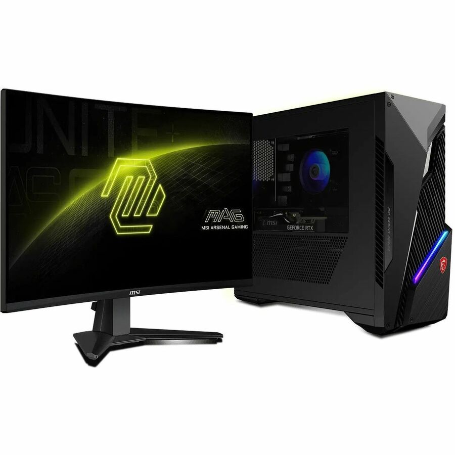 MSI MAG 27C6F 27" Class Full HD Curved Screen Gaming LED Monitor - 16:9 - Black