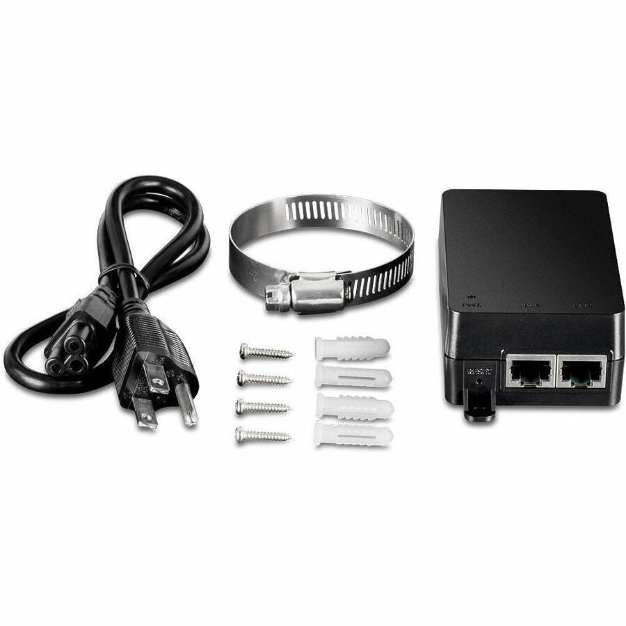 TRENDnet 14 dBi WiFi 6 AX1200 Outdoor Directional PoE Access Point Bridge Kit, TEW-940APBO2K, Includes Two Preconfigured TEW-940APBO Access Points, 5GHz WiFi 6 Point-to-Point Bridge, White