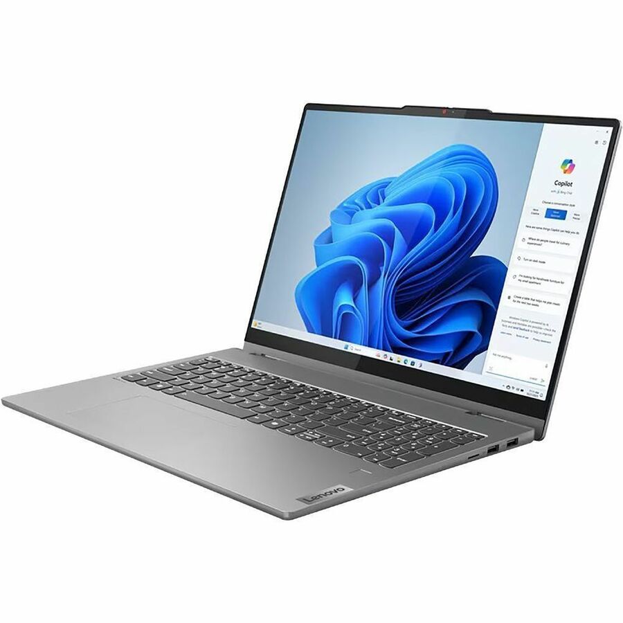 Lenovo IdeaPad 5 16IRU9 83DU0005US 16" Touchscreen Convertible 2 in 1 Notebook - WUXGA - Intel Core 5 120U - 8 GB - 512 GB SSD - English (US) Keyboard - Luna Gray