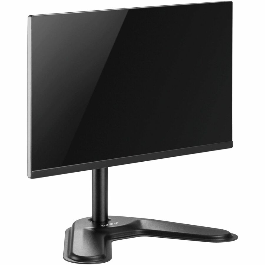 Rocstor ErgoReach Mounting Pole for Monitor - Black - Landscape/Portrait