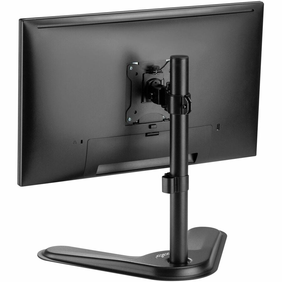 Rocstor ErgoReach Mounting Pole for Monitor - Black - Landscape/Portrait