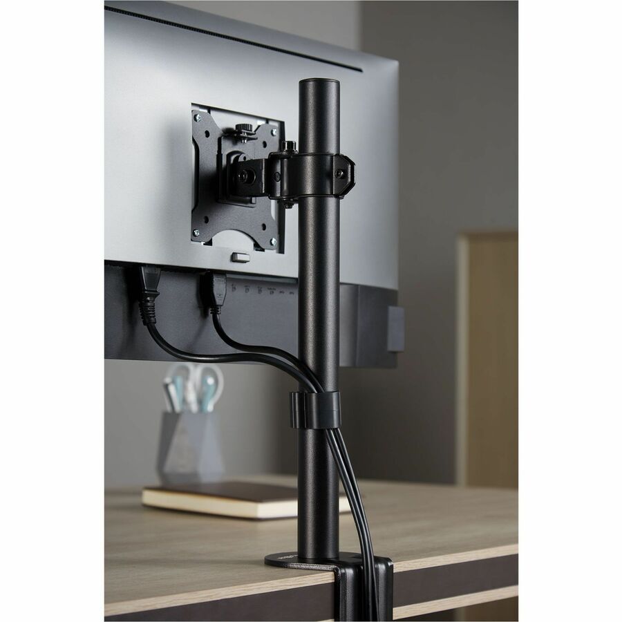 Rocstor ErgoReach Y10N004-B1 Desk Mount for Monitor - Black - Landscape/Portrait