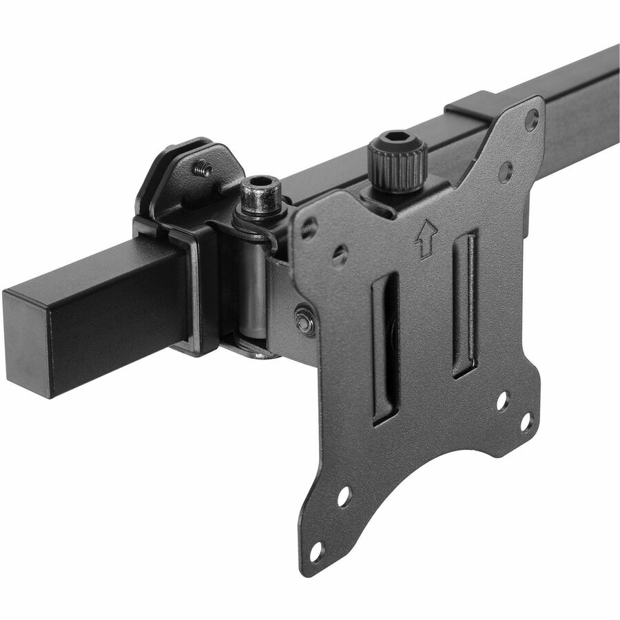 Rocstor ErgoReach Mounting Arm for Monitor, LCD Display, LED Display - Black - Landscape/Portrait