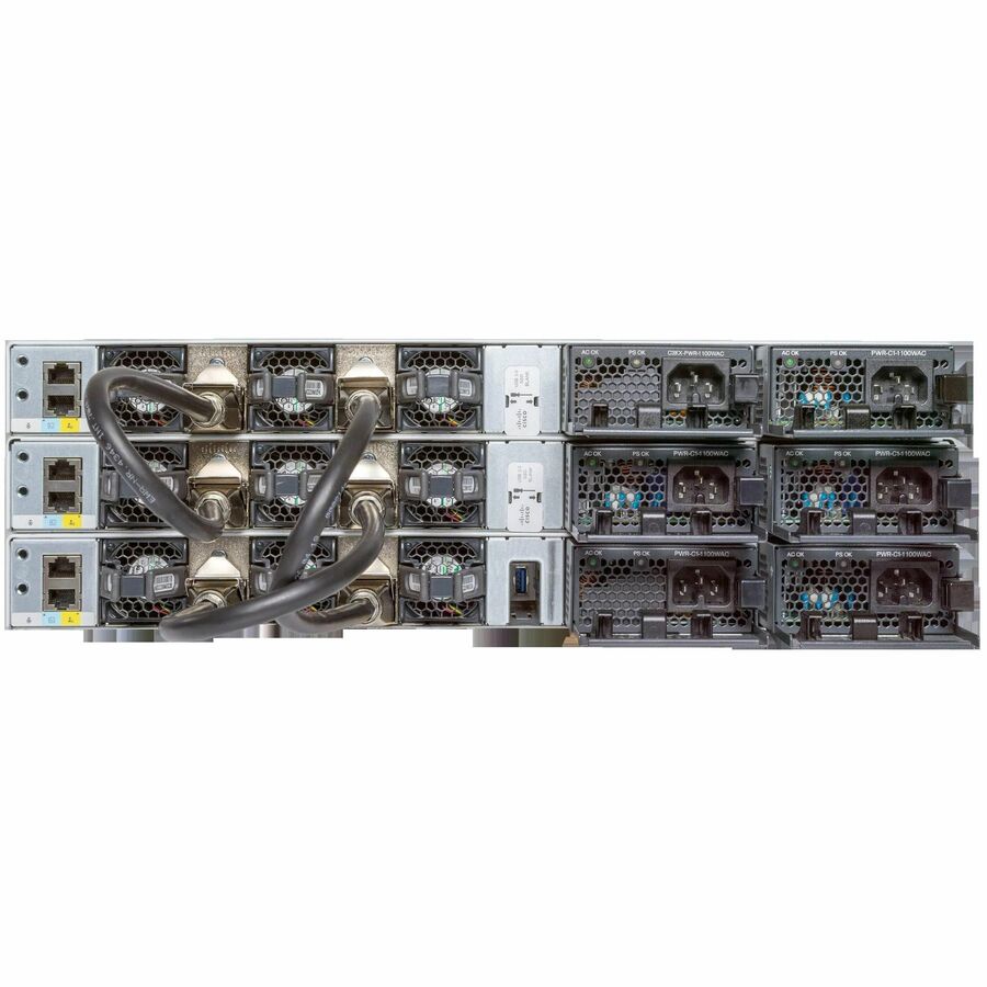 Cisco Catalyst 9300 48-Port 1G Copper With Fixed 4x10G/1G SFP+ Uplinks, Full PoE+, Meraki Advanced or Enterprise