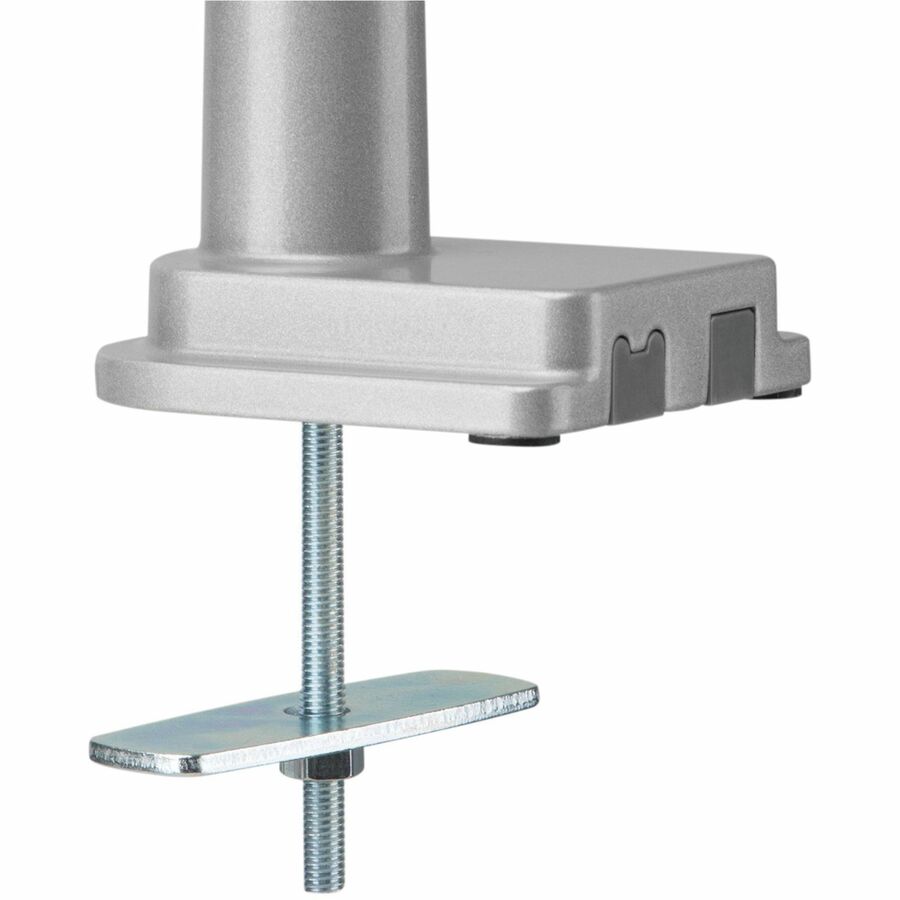 Rocstor ErgoReach Y10N020-S1 Mounting Arm for Flat Panel Display, Curved Screen Display, Monitor - Silver - Landscape/Portrait