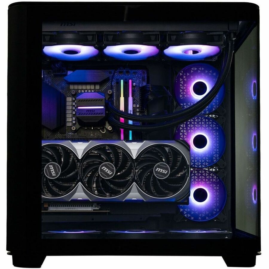MSI Vision Elite Gaming PC, Intel Core i9-14900KF, RTX4090, 64GB, 2TB HDD WIN11 PRO